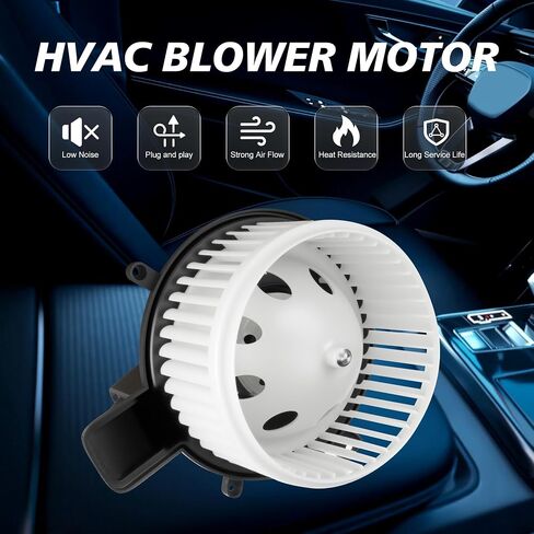 AC Blower Motor with Fan Fits for Jeep Grand Cherokee for Dodge Grand Caravan Durango for Chrysler Town Country 2008 2009 2010 2011 2012 2013 2014 2015 2016 2017 2018 Heater Blower Motor OE: 700216 in Saudi Arabia