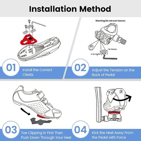 أحذية ركوب الدراجات Peloton للرجال - 2 و 3 Bolt Look Delta Cleat Spin Bike Shoes - متوافقة مع مقاطع SPD - مثالية لركوب الدراجات الداخلية والخارجية في الهواء الطلق in Kuwait