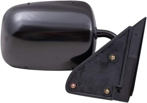 Brock Aftermarket Replacement Driver Left Passenger Right Manual Mirror Below Eyeline Paint To Match Black Set Compatible With 1988-2002 GM C/K Pickup in Saudi Arabia