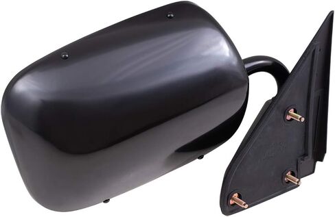 Brock Aftermarket Replacement Driver Left Passenger Right Manual Mirror Below Eyeline Paint To Match Black Set Compatible With 1988-2002 GM C/K Pickup in Saudi Arabia