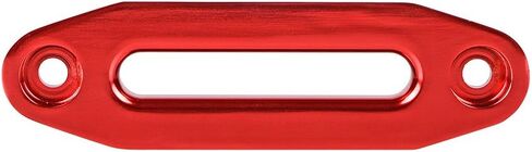 (1pc) RED 50ft x 1/4 inch 7000Lbs Synthetic Winch Line Cable Rope All Heat Guard Rock Protection w/Winch Stopper + 6 inch Mount Red Winch Fairlead for Car Truck ATV UTV Ramsey KFI in Saudi Arabia