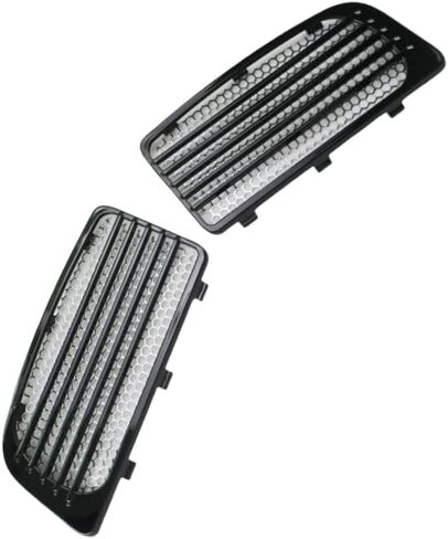 Motorcycle Lower Fairing Radiator Screen Guard Grills Trim For Harley CVO Electra Road Glide Ultra Limited FLHTK FLHXSE FLTRU (Black) in Saudi Arabia