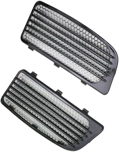 Motorcycle Lower Fairing Radiator Screen Guard Grills Trim For Harley CVO Electra Road Glide Ultra Limited FLHTK FLHXSE FLTRU (Black) in Saudi Arabia