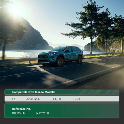 Yhtauto Front Engine Splash Shield متوافق مع Mazda CX-30 2020-2025 ، حراس قضية محرك حراسة Splash in Saudi Arabia
