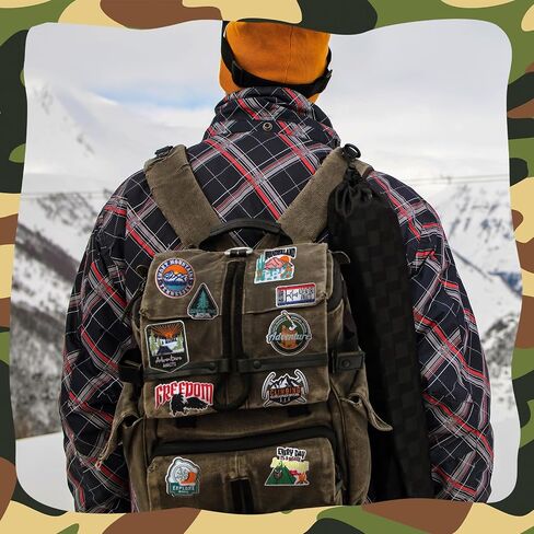 48 Pcs Camping Theme Iron on Patches Adventure Outdoor Mountain River Backpacking Sew on Patches Embroidered Applique for Jeans Jackets Clothes Backpack Cap DIY Crafts Sew Making in Kuwait