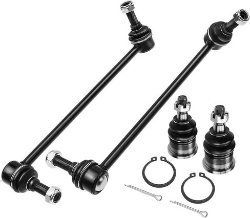 Suspension Kit Front Left Driver Right Passenger Lower Side Ball Joint Stabilizer Bar for Ford for Taurus 3.4L 1996-1999 & 3.0L 1996-2007,for Lincoln for Continental 4.6L 1995-2002 in Saudi Arabia