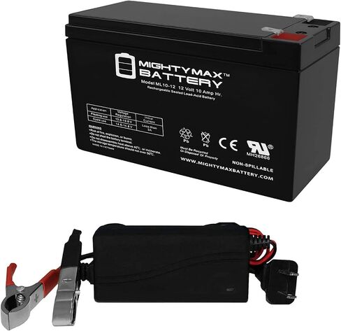 Mighty Max Battery 12V 10AH Battery for Hello Kitty 12V SUV Model #8802-33 + 12V Charger in Saudi Arabia