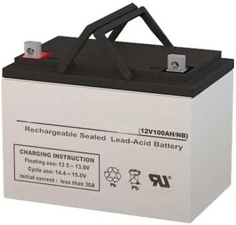 الهدف صفر yeti 1250 مولد الطاقة الشمسية AGM SLA البطارية 12V 100AH استبدال in Saudi Arabia
