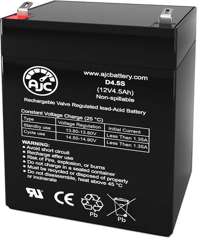 بطارية AJC متوافقة مع بطارية الإنذار ADT 804302 12V in Saudi Arabia
