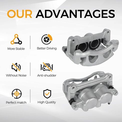 Parod 18B4975A 18B4974A Front Disc-Cariper For For 2009 Ford F-150 ، 2009-2014 LOBO Side & Drive Side in Saudi Arabia