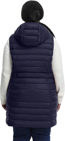 Plus Size Women Puffer Vest 1X-6X Lightweight Packable Quilted Puffy Vest (Exclusively for Plus Size) in Saudi Arabia
