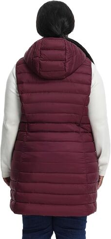 Plus Size Women Puffer Vest 1X-6X Lightweight Packable Quilted Puffy Vest (Exclusively for Plus Size) in Saudi Arabia