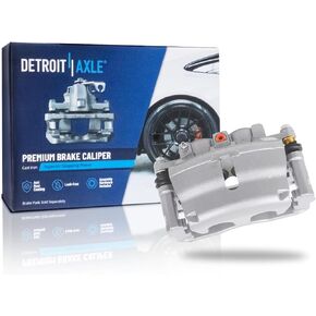 Detroit Axle - Front Right Brake Caliper for Chevrolet Trailblazer Traverse GMC Acadia Envoy Buick Enclave Rainier Saab 9-7x Saturn Outlook Isuzu Ascender, Disc Brake Caliper with Bracket Replacement in Saudi Arabia