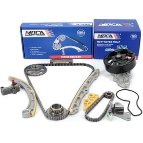 MOCA Timing Chain Kit Water Pump Compatible with 2002-2004 for Honda Civic SiR 2.0L & 2002-2005 for Honda Civic Si 2.0L & 2002-2006 for Acura Rsx 2.0L, Eng Code "K20A3" in Kuwait