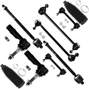 Scitoo 10pcs inner inner rod end end w/boot sway bar kit for 2005-2007 for Ford Ford Freextle 2008-2009 for Ford Taurus Taurus X for Mercury Montego for Mercury Sable in Kuwait