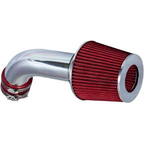RTUNES RACING Short RAM AIR CHIT + COMBO COMBO متوافق مع 06-08 A3 2.0L / 05-07 GOLF / 06-08 Jetta / Passat 2.0L Turbo (أحمر) in Kuwait