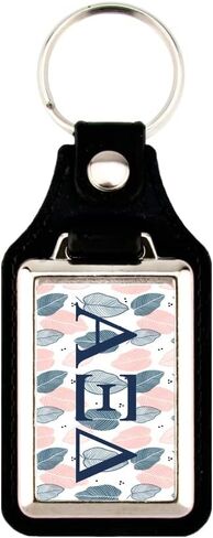 Alpha Xi Delta Sorority Keychain Key Chain Ring Keyring Key Holder Novelty Keychain in Saudi Arabia