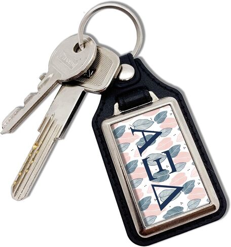 Alpha Xi Delta Sorority Keychain Key Chain Ring Keyring Key Holder Novelty Keychain in Saudi Arabia