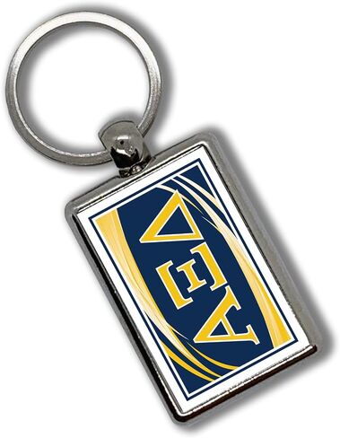 Alpha Xi Delta Sorority Keychain Key Chain Ring Keyring Key Holder Novelty Keychain in Saudi Arabia