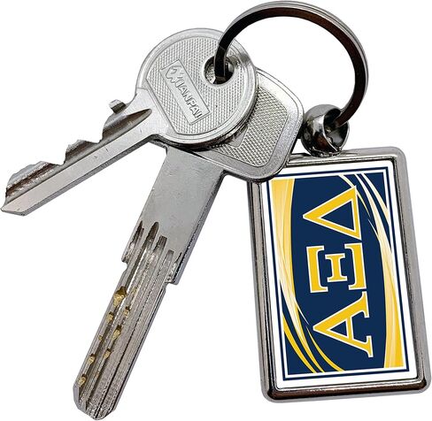 Alpha Xi Delta Sorority Keychain Key Chain Ring Keyring Key Holder Novelty Keychain in Saudi Arabia