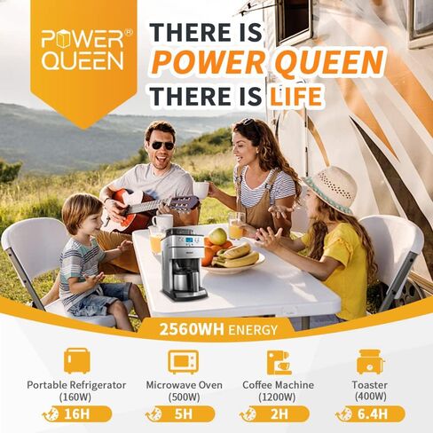 Power Queen 2Pack 12.8v200ah بالإضافة إلى بطارية LifePo4 مدمجة 200A BMS ، بطارية الليثيوم 5120WH ، ما يصل إلى 15000 دورة ، الدعم في سلسلة/موازية ، يستخدم على نطاق واسع لنظام المنزل الشمسي ، RV ، حياة خارج الشبكة in Kuwait