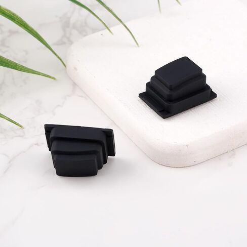 2pcs Car Exterior Door Handle Buckle Induction Button, Black Rubber Induction Button Cover Car Door Exterior Accessories Compatible with Hyundai Tucson 2015-2020 in Saudi Arabia