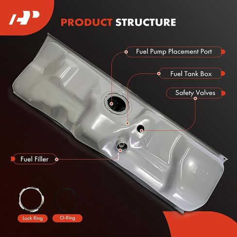 A-Premium Fuel Tank مع حلقة قفل و O-Ring متوافقة مع Ford F-150 F150 1987-1989 4.9L 5.0L 5.8L و F-250 in Saudi Arabia