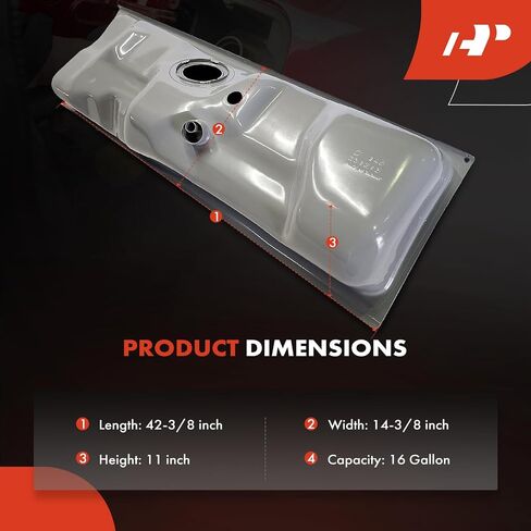 A-Premium Fuel Tank مع حلقة قفل و O-Ring متوافقة مع Ford F-150 F150 1987-1989 4.9L 5.0L 5.8L و F-250 in Saudi Arabia