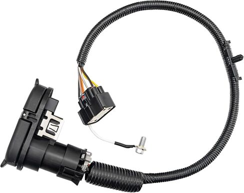 Hiedra Trailer Tow Tow Hitch Wiring Connector Harness for 2009-2014 Ford F-150 ، Tomatic Transmissions ، بدون مستشعرات قرب عكسية ، استبدل 9L3Z-15A416-A in Kuwait