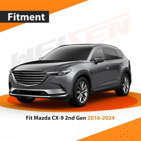 WEISEN TRAILER TIRERING ATT ، HIST HITCH TROWING HIST WIRINCES مع موصل المكونات والتشغيل متوافق مع MAZDA CX-9 2016-2023 in Saudi Arabia