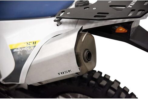 Tusk Exhaust Heat Shield Compatible with Husqvarna 701 Enduro 2016-2024/Compatible with KTM 690 Enduro R 2014-2024 in Saudi Arabia