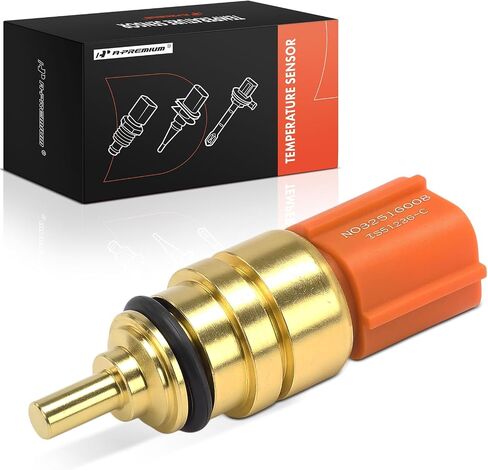 A-Premium Engine Coolant Temperature Sensor [4 Pins] Compatible with Hyundai & Kia Models - Sonata, Santa Fe, Tucson, Genesis, Veloster N, Azera, Optima, Sorento, Forte, Sportage, Sedona, Cadenza in Saudi Arabia