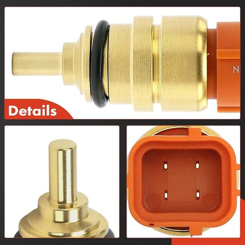 A-Premium Engine Coolant Temperature Sensor [4 Pins] Compatible with Hyundai & Kia Models - Sonata, Santa Fe, Tucson, Genesis, Veloster N, Azera, Optima, Sorento, Forte, Sportage, Sedona, Cadenza in Saudi Arabia