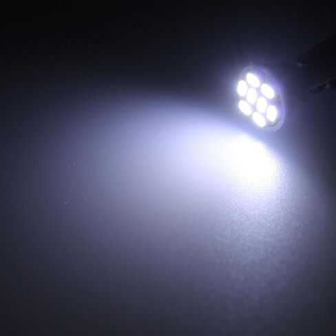 White T10 194 168 LED Dashboard Dashboard Light Lights ، 10pcs ، Super 12V 8-SMD Pricset in Kuwait