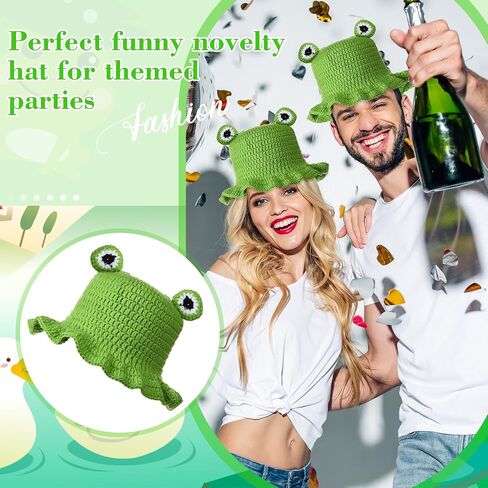 قبعة كوزبلاي Crochet Cosplay Hat Hat Halween Caps for Womens Girls Adult Halloween Supplies Supplies in Saudi Arabia