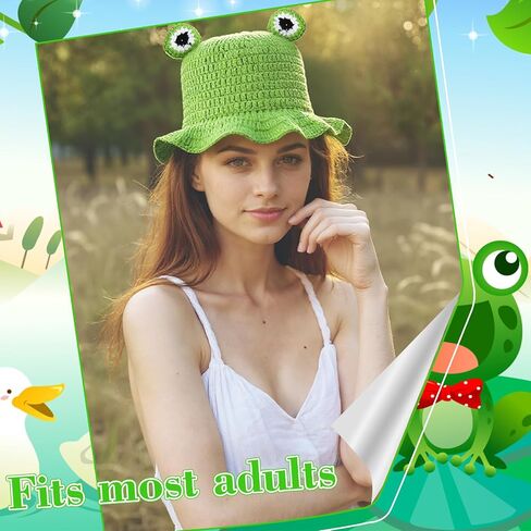 قبعة كوزبلاي Crochet Cosplay Hat Hat Halween Caps for Womens Girls Adult Halloween Supplies Supplies in Saudi Arabia