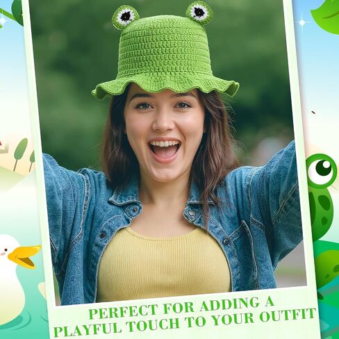 قبعة كوزبلاي Crochet Cosplay Hat Hat Halween Caps for Womens Girls Adult Halloween Supplies Supplies in Saudi Arabia