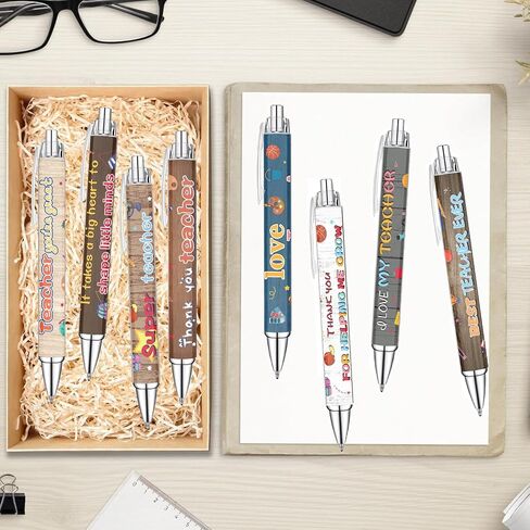 Idealmuzik 6 Cat Pens for Cat Lovers,Cute Kawaii Funny Cats Kitty Themed Paw Ballpoint Gel Pen, Japanese Stationary Notebook Diary For Women Office Worker Supplies Stuff Decor Desk Accessories Gifts in Kuwait