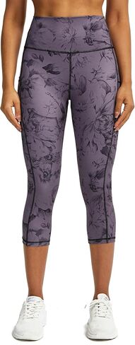 Capri pants for women,leggings for women tummy control,yoga pants with pockets Running Fitness Gym Tights in Saudi Arabia