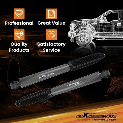 maXpeedingrods 2-4.5" Front Shock Absorbers for Ford F-250 Ford F-350 4WD 2005-2023, G1 Upgraded Version in Saudi Arabia