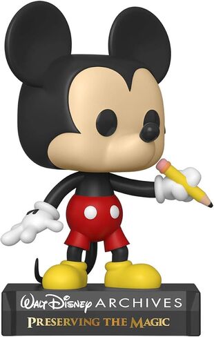 Funko Pop! Disney: Archives - Beanstalk Mickey, Multicolour, 3.75 inches in Saudi Arabia