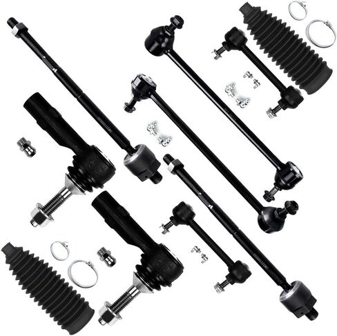 Scitoo 10pcs inner inner rod end end w/boot sway bar kit for 2005-2007 for Ford Ford Freextle 2008-2009 for Ford Taurus Taurus X for Mercury Montego for Mercury Sable in Kuwait