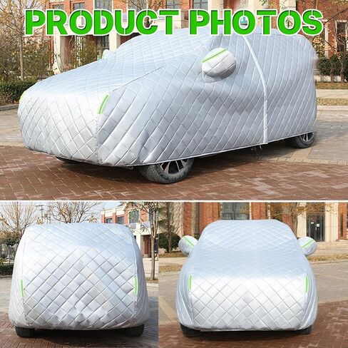 5-Layer Waterproof All-Weather Truck Cover - Fits Ford F150, Chevy Silverado 1500, GMC Sierra, Ram 1500, Toyota Tundra (Silver, L6 Fit Truck Length Up to 270 inch) in Saudi Arabia