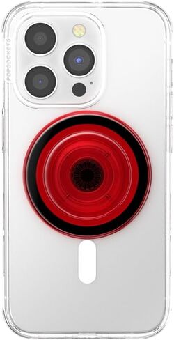 PopSockets Phone Grip Compatible with MagSafe, Phone Holder, Wireless Charging Compatible, Into The Woods - Blanchette Red in Kuwait