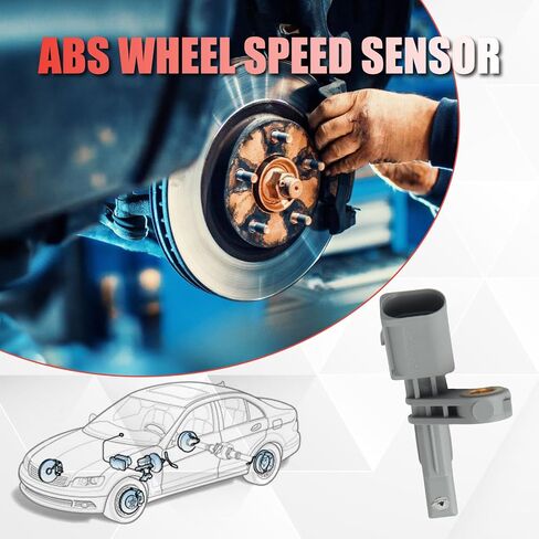 ALS1312 Rear Right ABS Wheel Speed Sensor Compatible with A3 Q3 Q7 RS3 S3 TT TTS Quattro Atlas Atlas Cross Sport CC Golf Touareg in Saudi Arabia