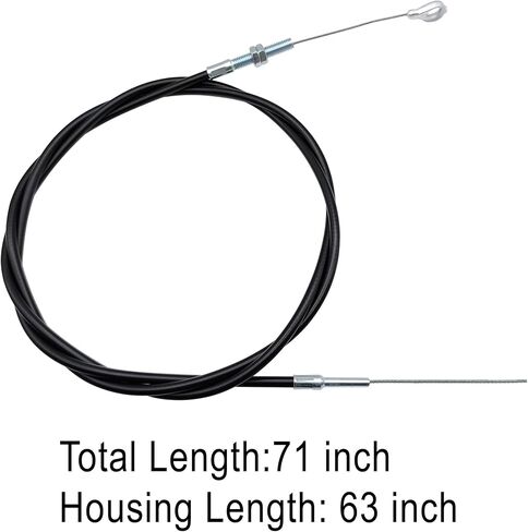 Strongthium 71 Inch Go Kart Throttle Cable for Predator 212 196 cc GX160 GX200 5.5 6.5hp Manco Kandi Yerf Dog Go Cart Buggy Parts Accelerator in Saudi Arabia