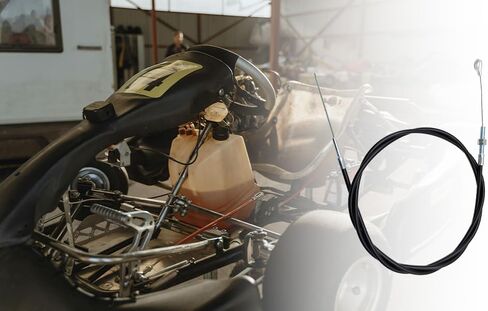 Strongthium 71 Inch Go Kart Throttle Cable for Predator 212 196 cc GX160 GX200 5.5 6.5hp Manco Kandi Yerf Dog Go Cart Buggy Parts Accelerator in Saudi Arabia
