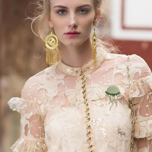 Galpada Rhinestone Heyshfish Brooch Women Brooch Pin Contract Contum Taxtory in Saudi Arabia