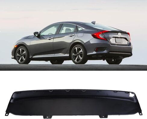 غطاء المصد الخلفي متوافق مع Honda Civic 2016 2017 2018 غطاء الولادة الخلفية استبدال 71502TBAA00 المزيفة السفلى الخلفي مقبلات in Saudi Arabia