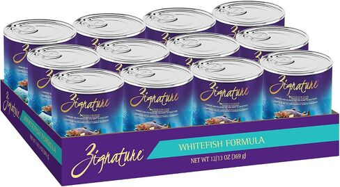 Zignature Whitefish Canned Dog Food Formula 12/13oz in Saudi Arabia